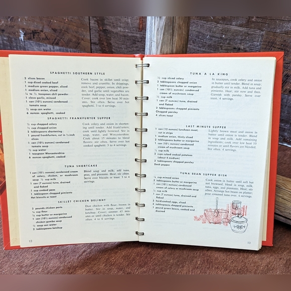 1970 A Campbell's Cookbook Cooking With Soup 608 Skillet Recipe Book - Picture 9 of 16